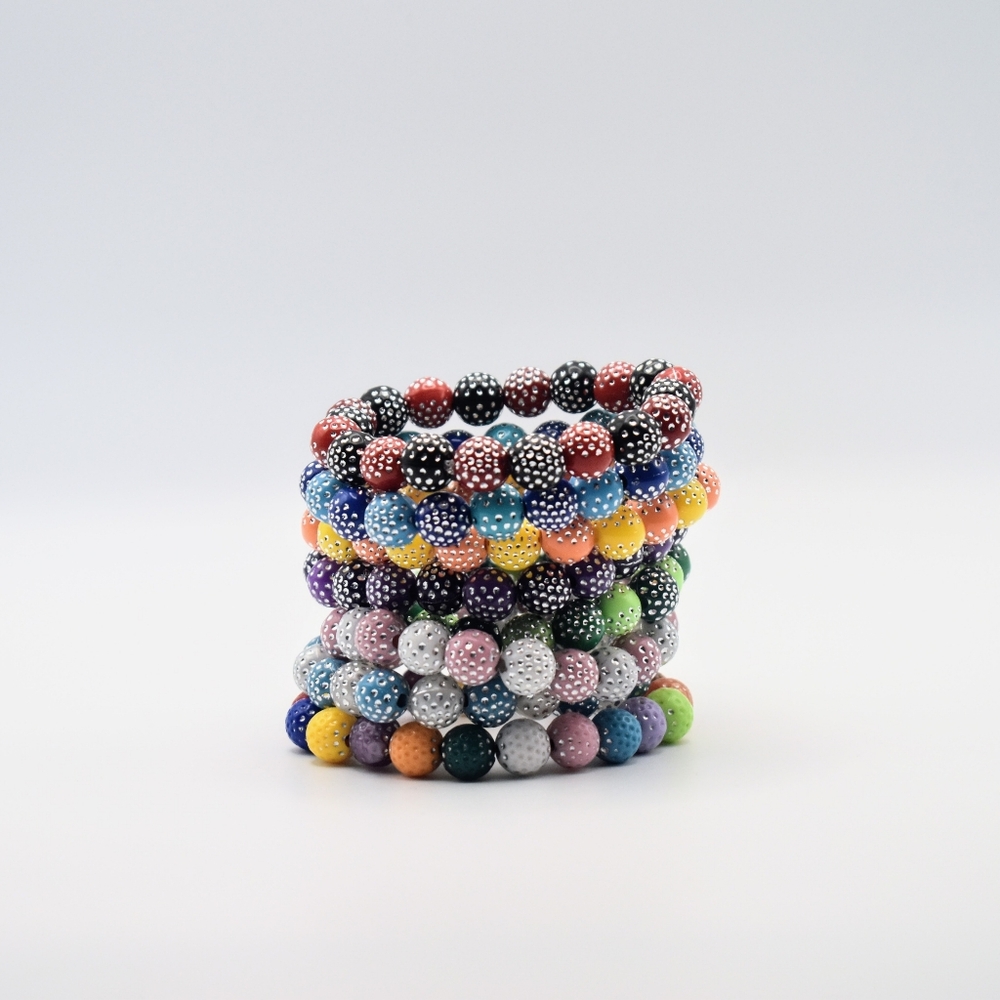 Beaded Colorful Stretchy Bracelets